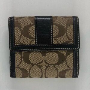 Coach monogram wallet